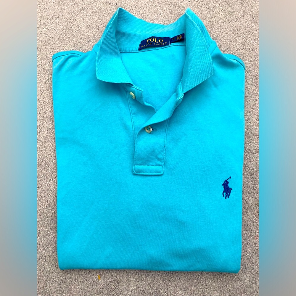 Polo Ralph Lauren Men's Solid Custom Short Sleeve Polo Shirt